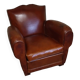 Mustache back club chair