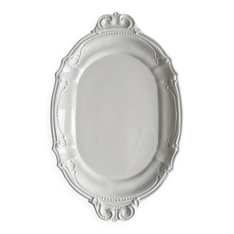 Large old oval dish