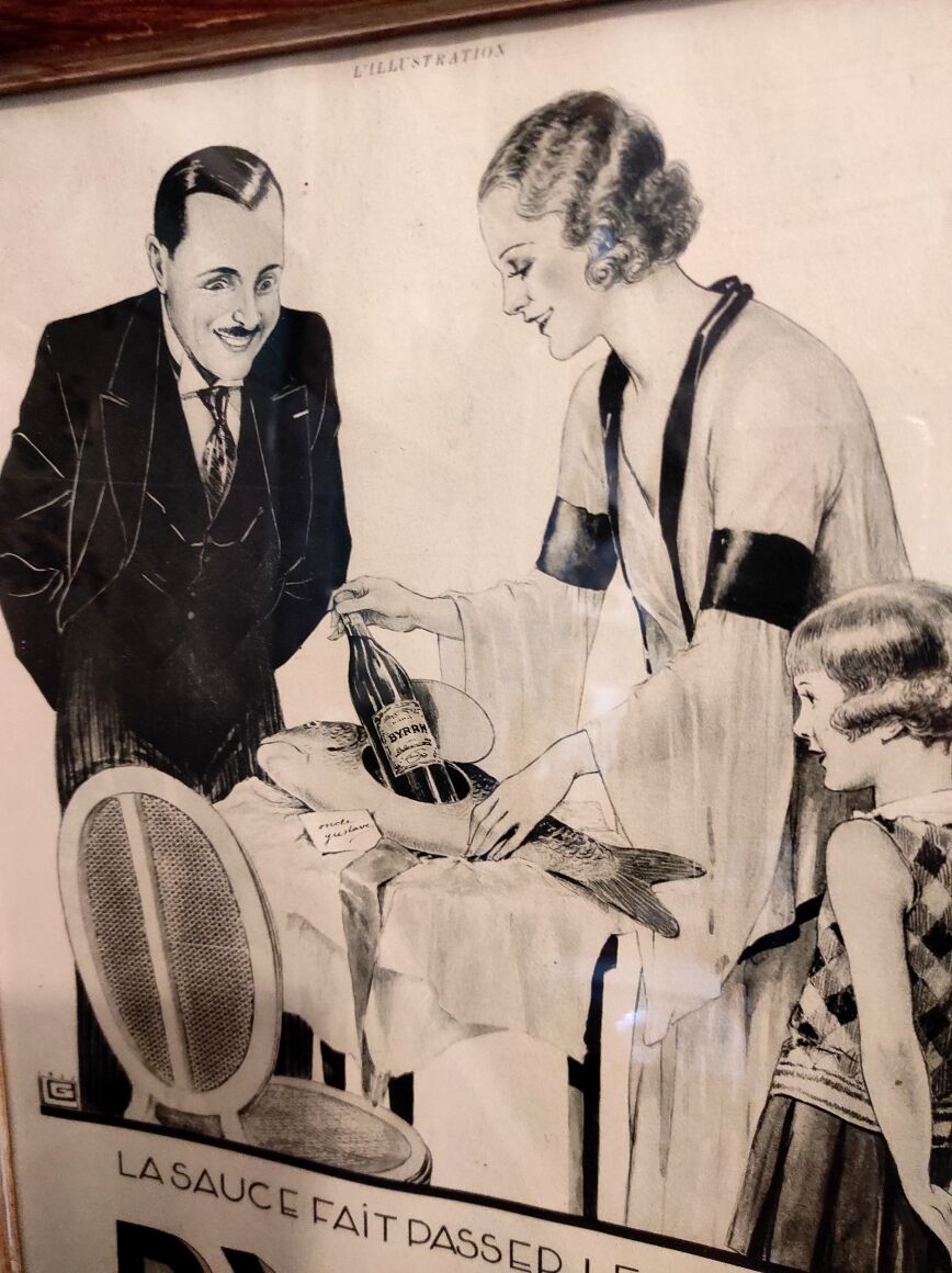 Vintage French ad from 1932