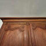 Norman oak stripped wardrobe