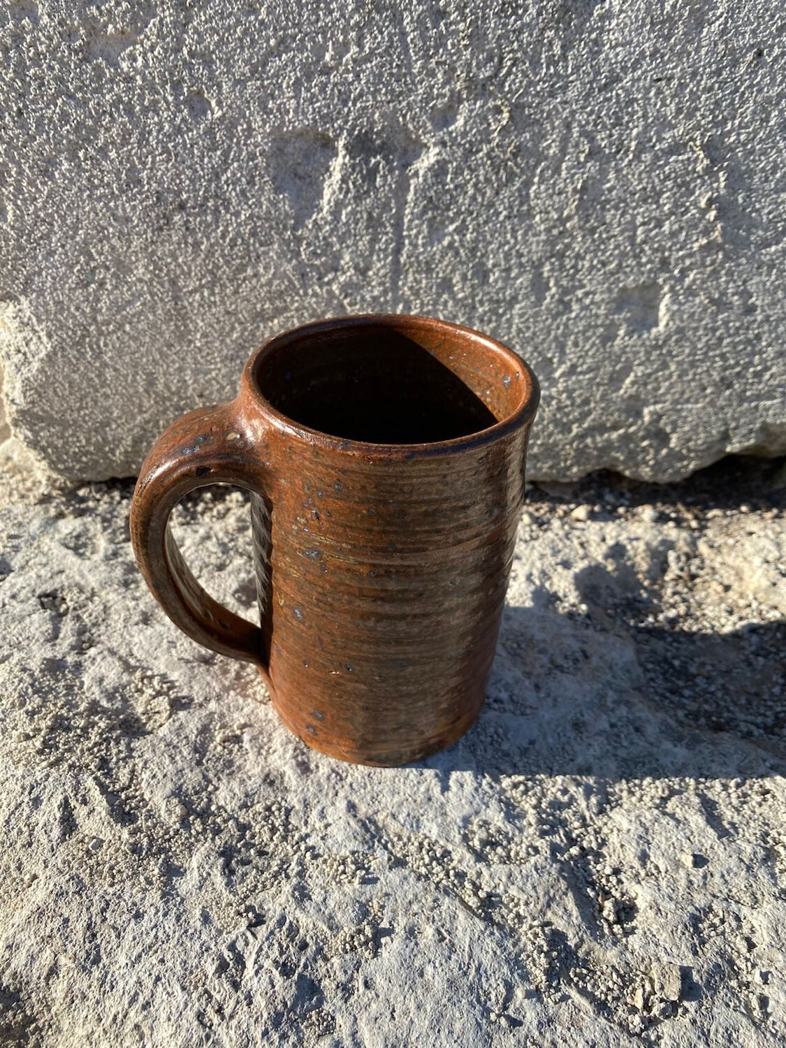 Vintage stoneware mugs