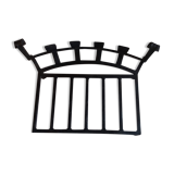 Wrought iron chimney grille