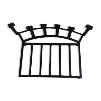 Wrought iron chimney grille