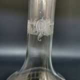 Ancient crystal decanter