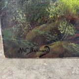 Forest landscape sign