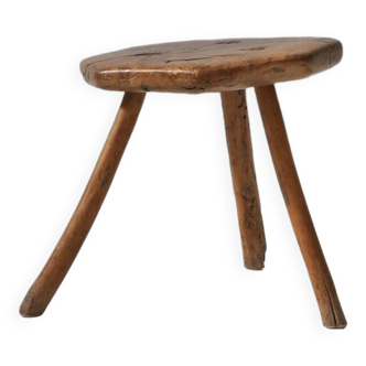 Tabouret fait main du 19ème siècle