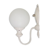 Globe opaline sconce 70s