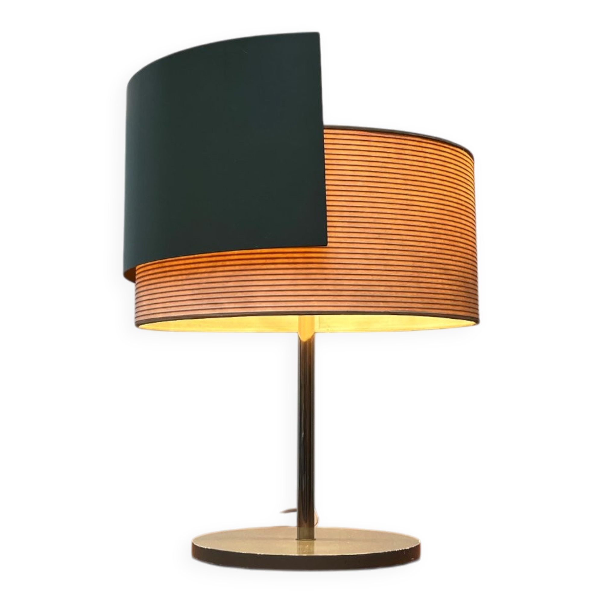 Mid-century modern minimalist swivel table lamp, 1960s