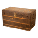 Very large Louis Vuitton trunk model.