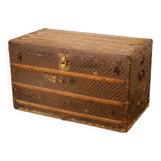 Very large Louis Vuitton trunk model.