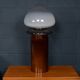 21stc italian contemporary hand-blown glass lamp, murano