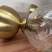 Paire d’appliques murales - ou plafonniers - boules