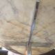 Arabescato marble table Roche-Bobois edition 1970