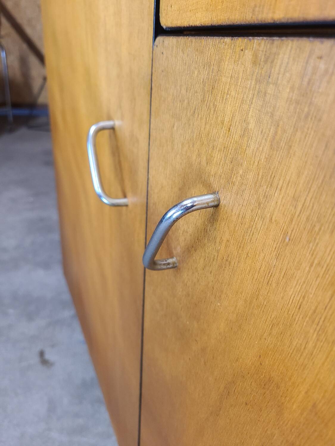 Light wood sideboard, mid-20th century