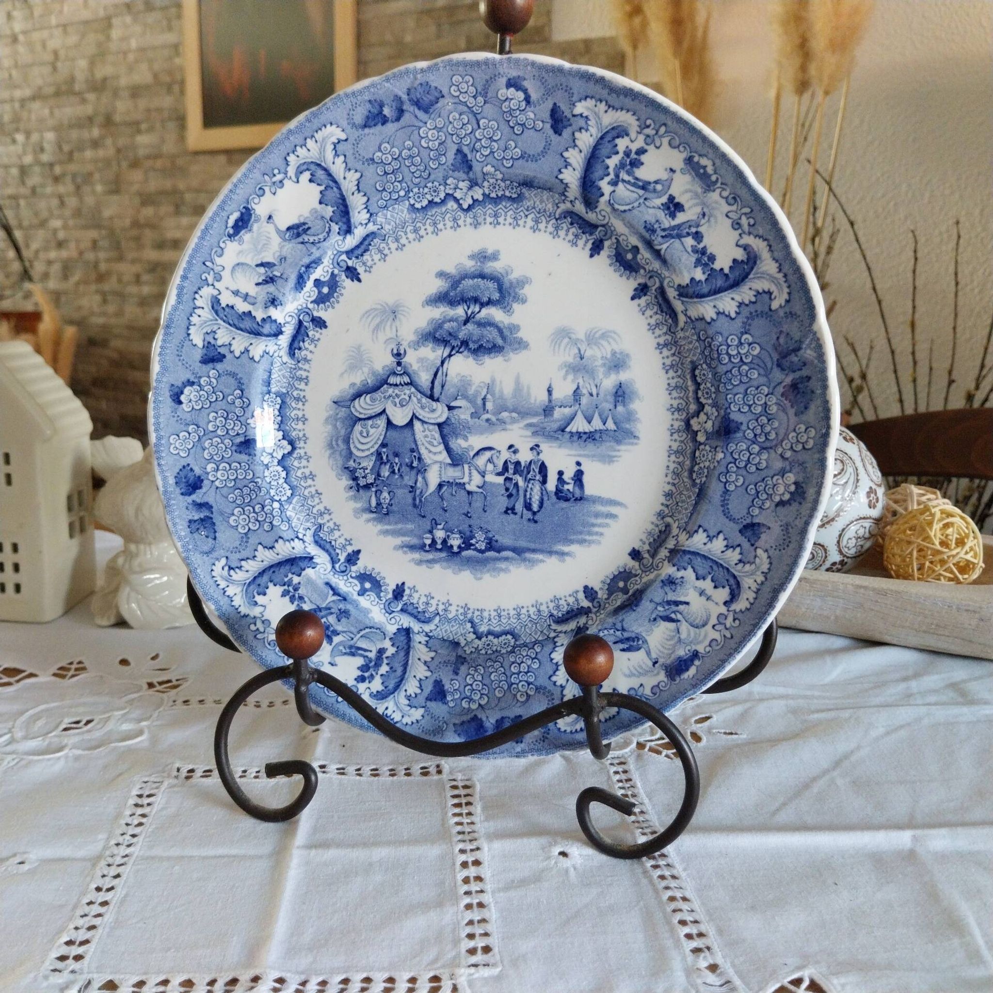 Old flat plate David Johnston