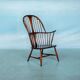 Ercol model 472 fireplace chair from the 1960s in beech.