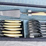 Art Deco dessert service (forks and pie server)