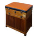 Coffre de rangement, tabouret de pêcheur