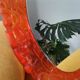 Backlit wall mirror for living room by Hillebrand