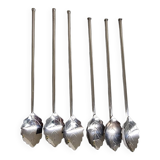 6 Vintage Cocktail Spoons From The Spritzer & Fuhrmann Brand