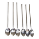6 Vintage Cocktail Spoons From The Spritzer & Fuhrmann Brand