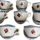 Lot 16 tasses à café Digoin Mary Lou