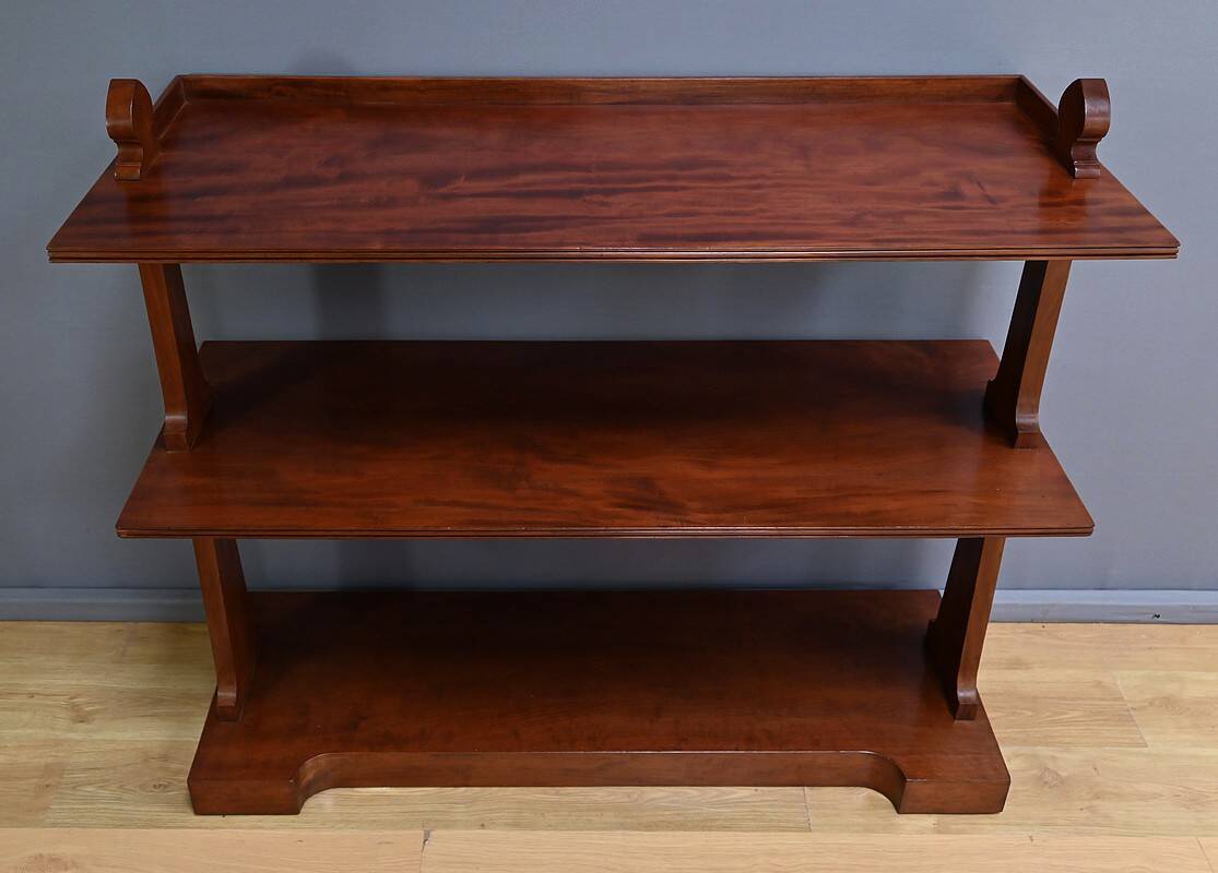 Victorian Mahogany Serving Trolley, England – Part 2 of the 19th Century