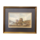 Painting on framed paper