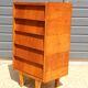 Dark chest of drawers with 5 drawers from the 1950s