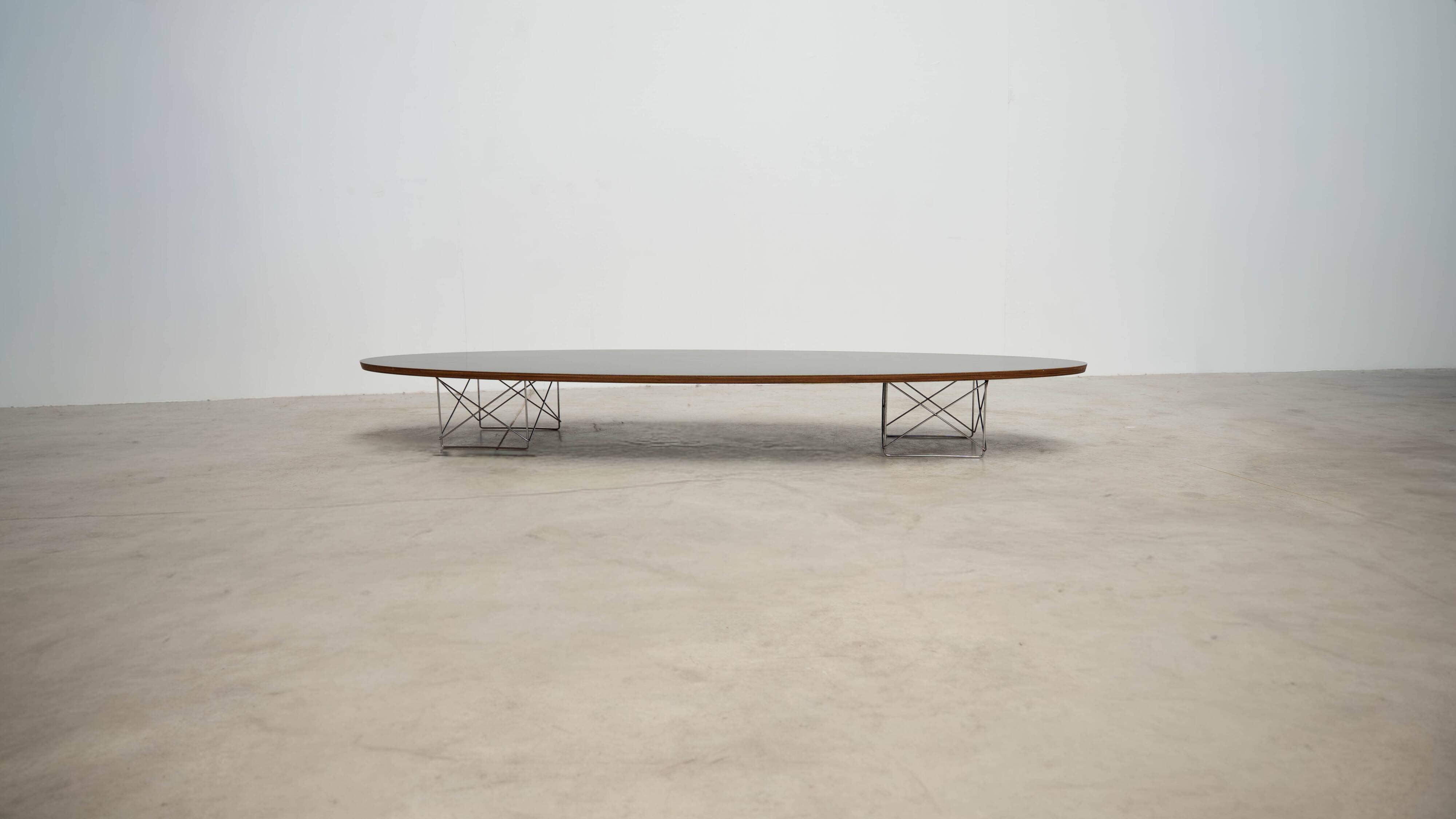 1980's Eames surfboard coffee table