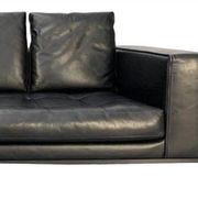 High-end 3-seater leather sofa