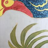Painting on silk table