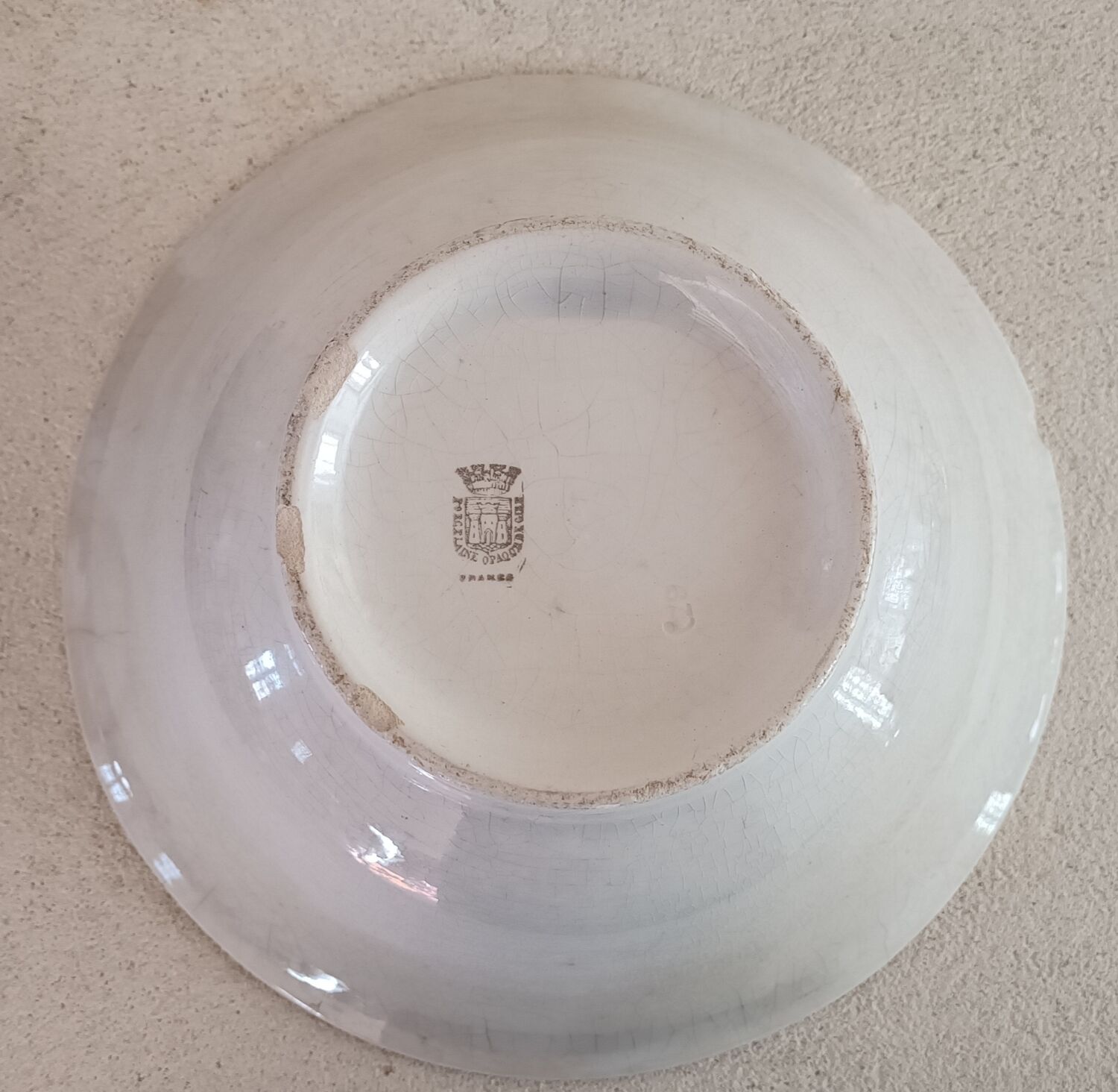Gien salad bowl