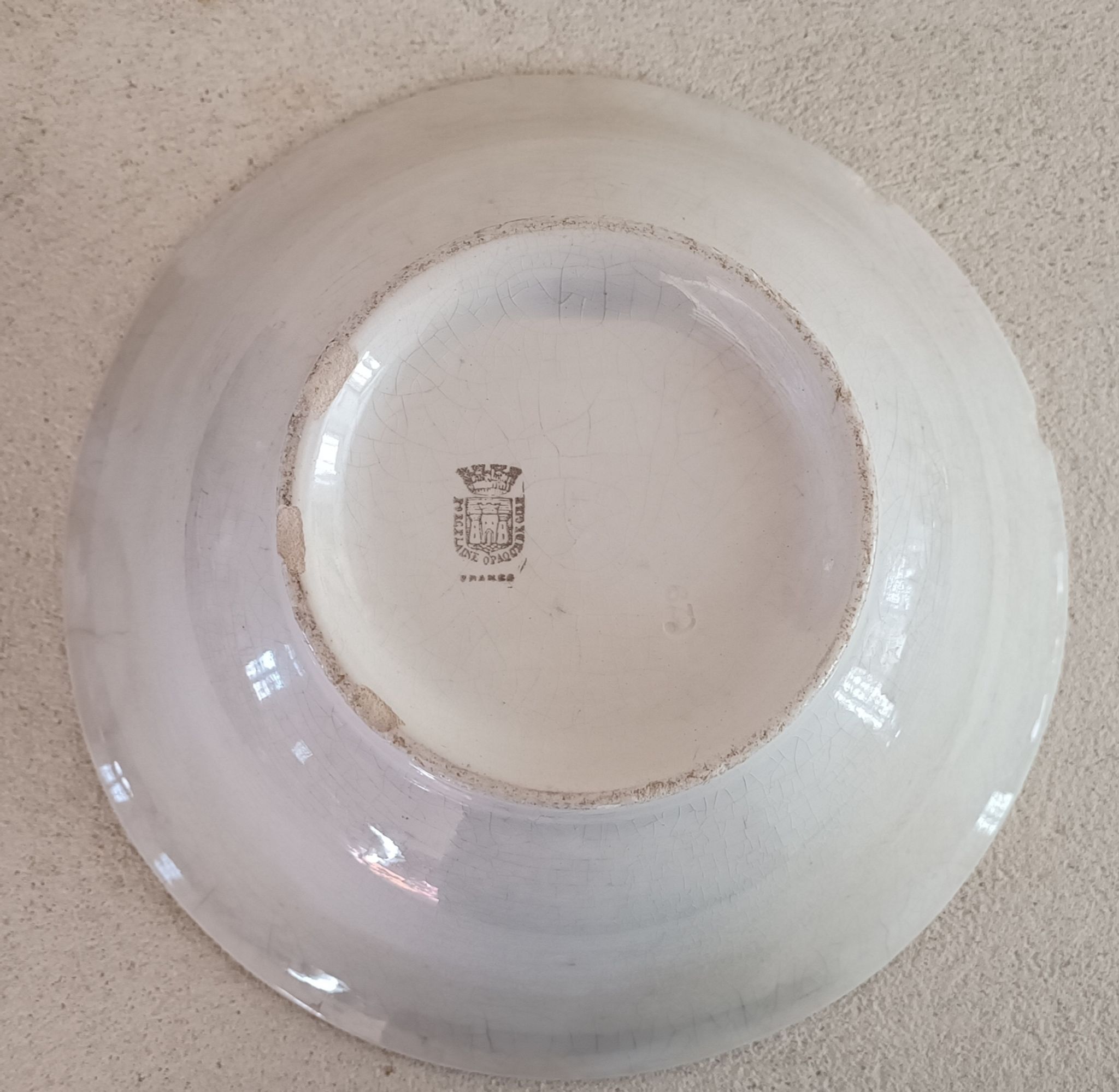 Gien salad bowl