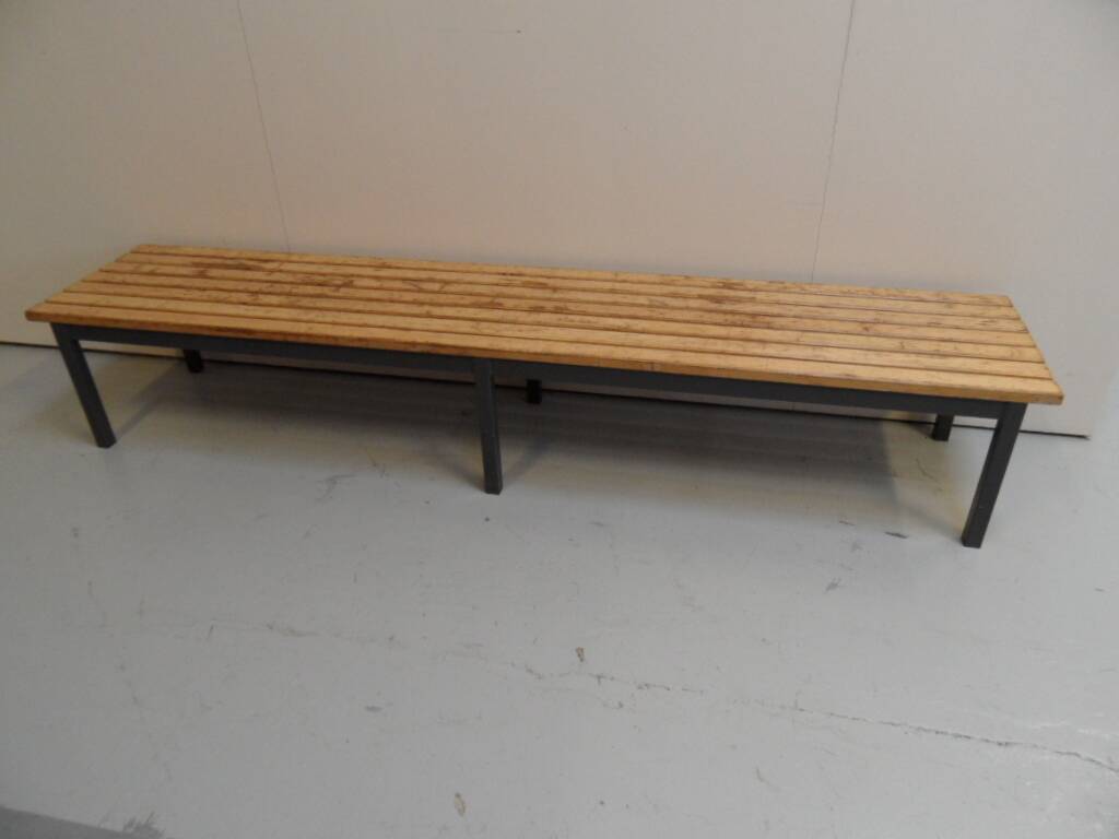 Vintage school bench