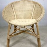 Rattan armchair