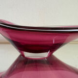 Scandinavian blown glass bowl Paul Kedelv 1950s