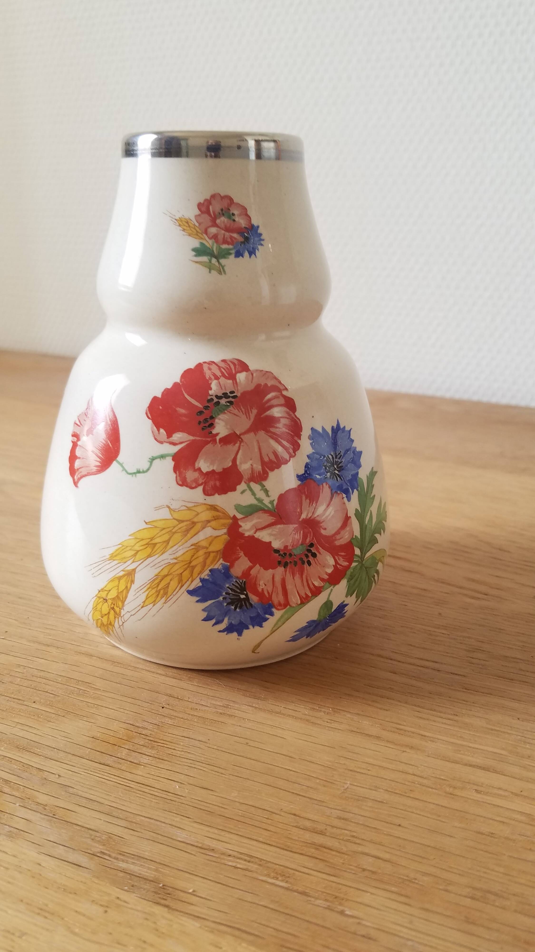 Salins glazed ceramic vase