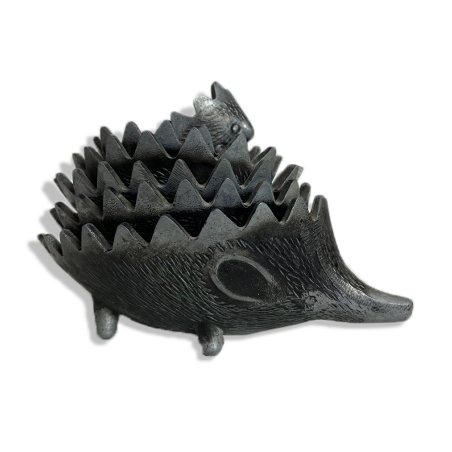 Hedgehog ashtray set
