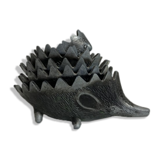 Hedgehog ashtray set