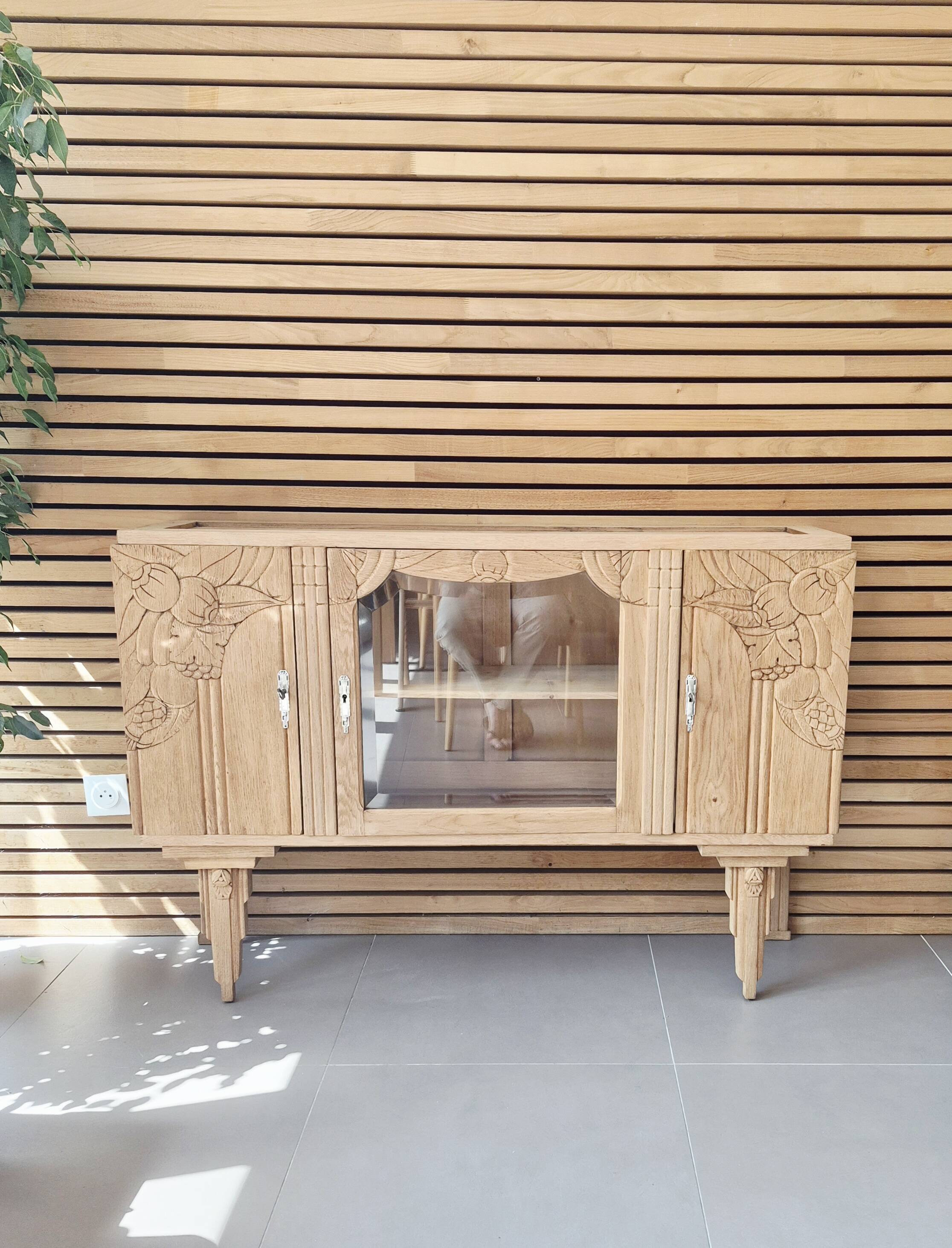 Enfilade vitrée Art déco