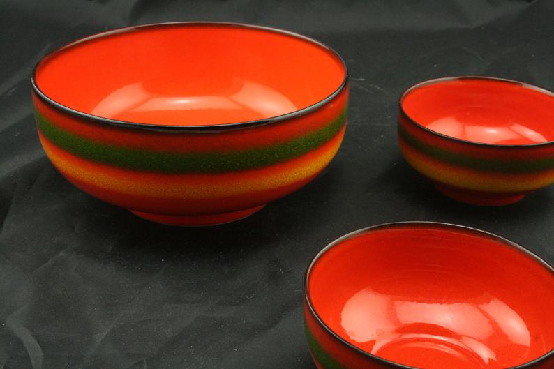 Set of vintage bowls by Furstenburg