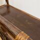 Rattan shelf