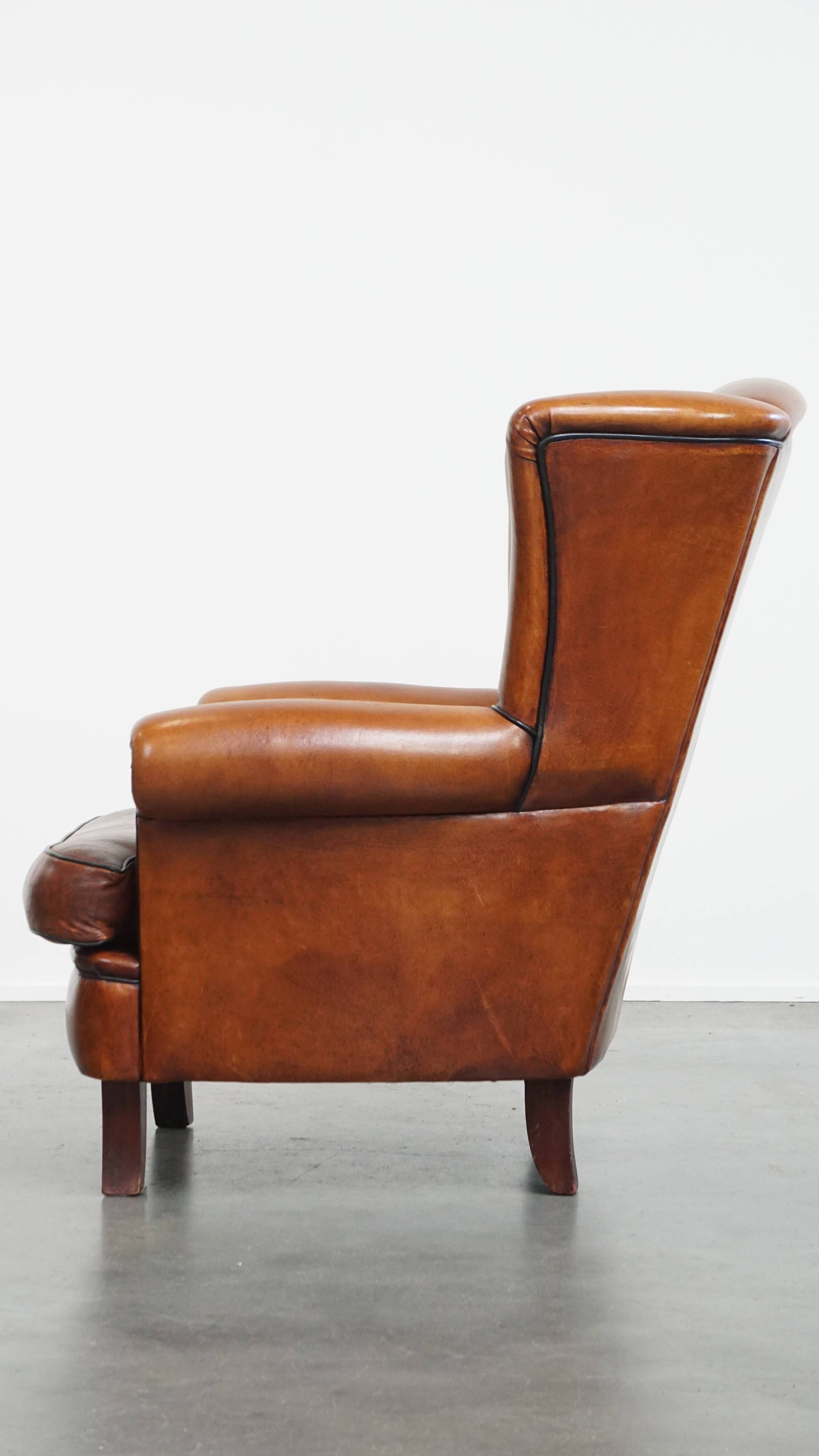 Sheepskin Wingback Chair