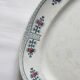 Polychrome ironstone oval dish from Creil & Montereau, "Toledo" model