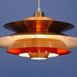 Danish pendant in copper, 1960s