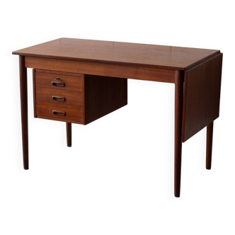 Danish teak desk with extension