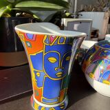 Teapot and cups "So French" decor of the galleon