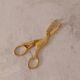Golden bird sugar tongs