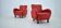 Set of Two Rare Art Deco Armchairs , Czechoslovakia, 1949s